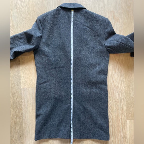 Banana Republic herringbone wool dress coat. - Picture 5 of 8